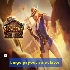 bingo payout calculator